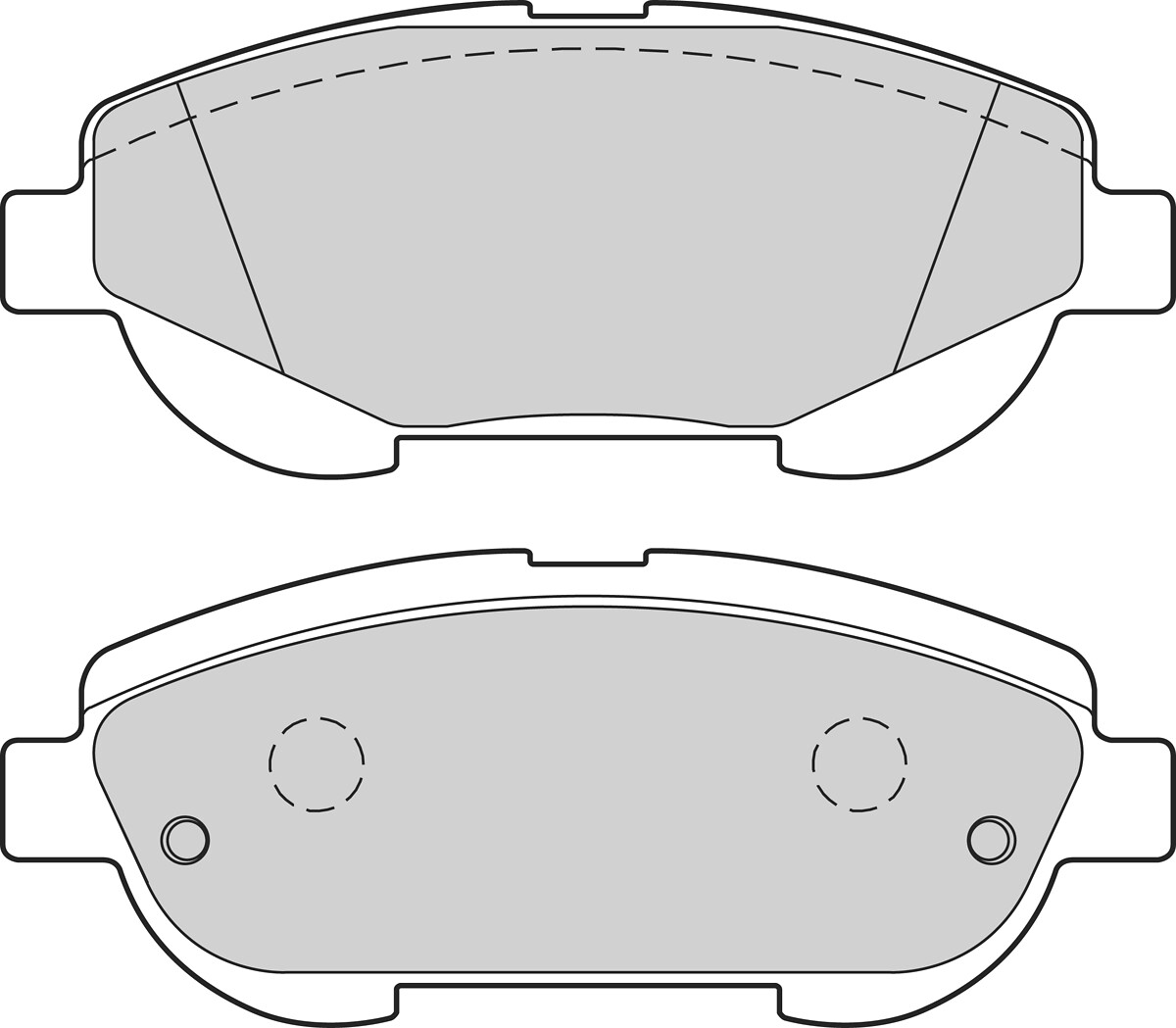 Jogo de 4 pastilhas de travão VALEO ref. 302622